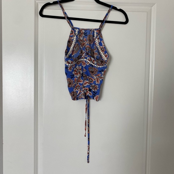 Dance & Marvel Floral Halter Top Size Small New without Tags - Picture 10 of 11